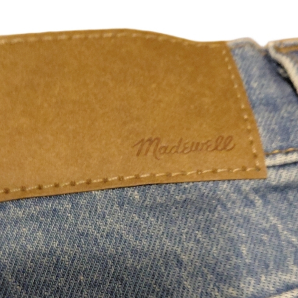 NWT Madewell Balloon Jeans 27P Petite High Rise Magic Pockets Light Wash - Picture 3 of 11